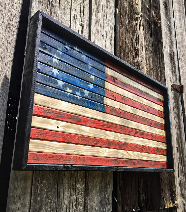Rustic "Old Glory"