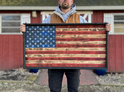 Distressed American Flag