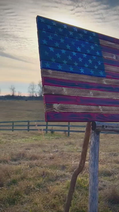 Distressed American Flag