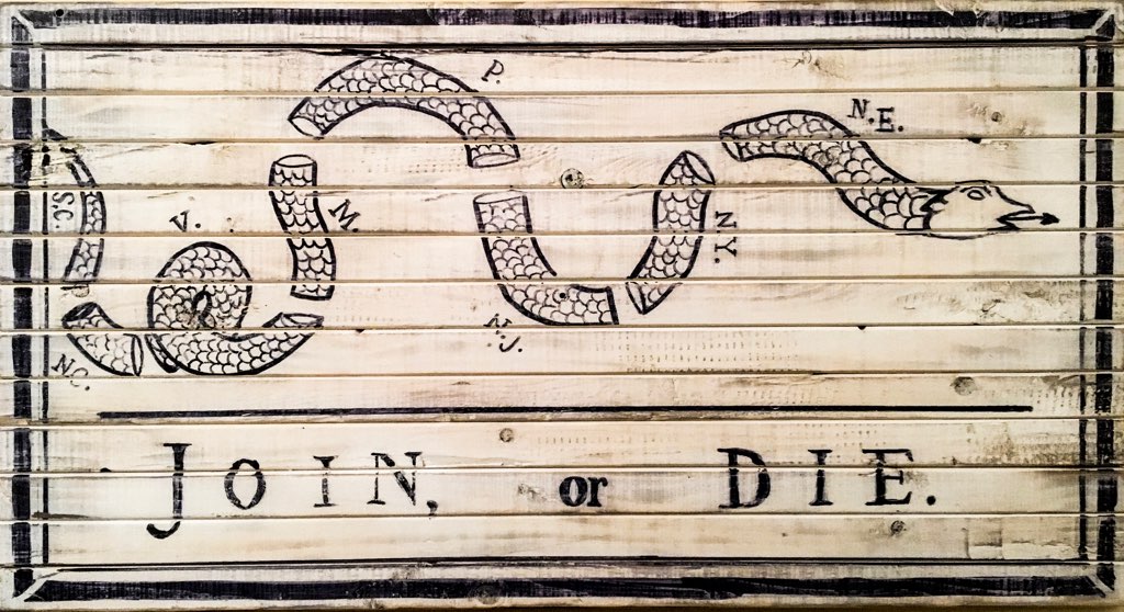 "Join or Die" Flag