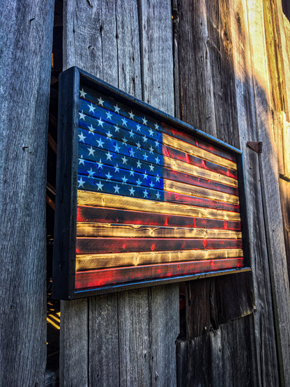 Distressed American Flag