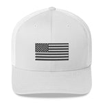 American Flag Trucker hat